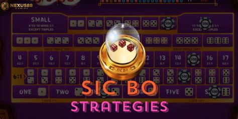 sic bo strategy.